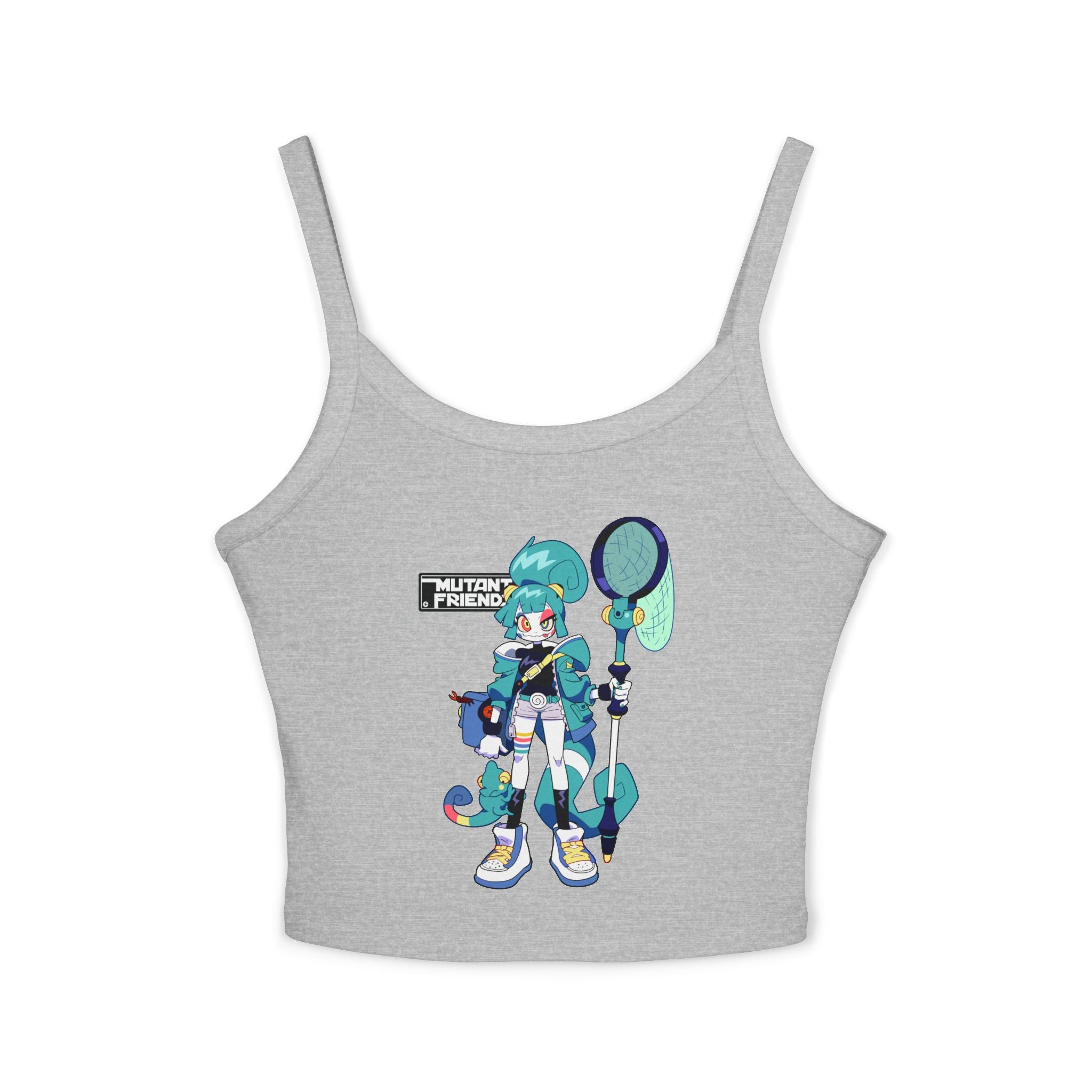 NelNal Mutant friends Spaghetti Strap Tank Top